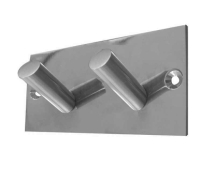 94x46mm SSS DOUBLE ROBE HOOK SQUARE PLATE