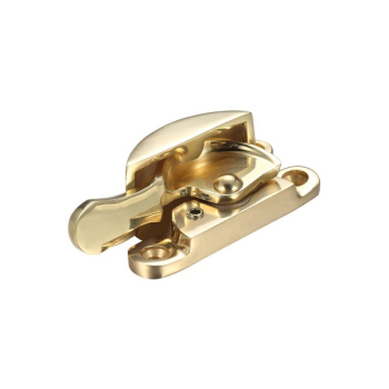 F&B POLISHED BRASS LOCKING FITCH FASTENER