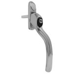 35mm Pol CHROME HCL690 RH LOCK Espag HANDLE