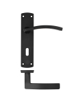 BERNICE 170x40mm BLACK LEVER LOCK FURNITURE