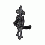 WROXETER 168x51mm BLACK ANTIQUE LEVER LOCK FURNITURE