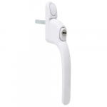 35mm WHITE HCL590 INLINE LOCK Espag HANDLE