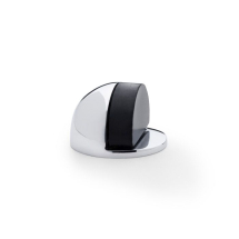 Pol CHROME OVAL PATTERN DOOR STOP Pol CHROME OVAL PATTERN DOOR STOP