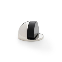 Pol NICKEL OVAL PATTERN DOOR STOP Pol NICKEL OVAL PATTERN DOOR STOP