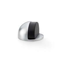 Sat CHROME OVAL PATTERN DOOR STOP Sat CHROME OVAL PATTERN DOOR STOP